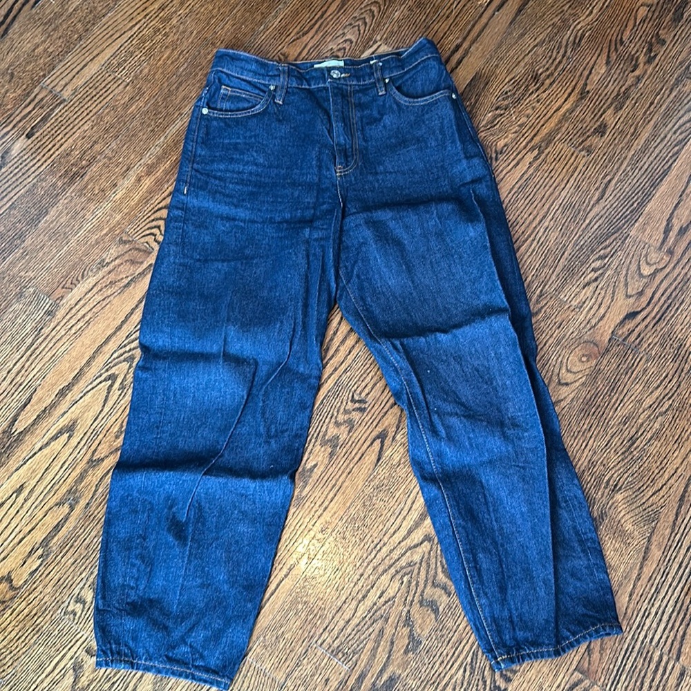 Frame Denim Women's High Rise Jeans - Dark Blue